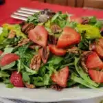 Florida Strawberry Spinach Salad