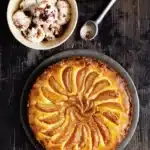 Pear Tart With Crème Fraiche