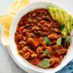 Slow Cooker Chili Vegetarian
