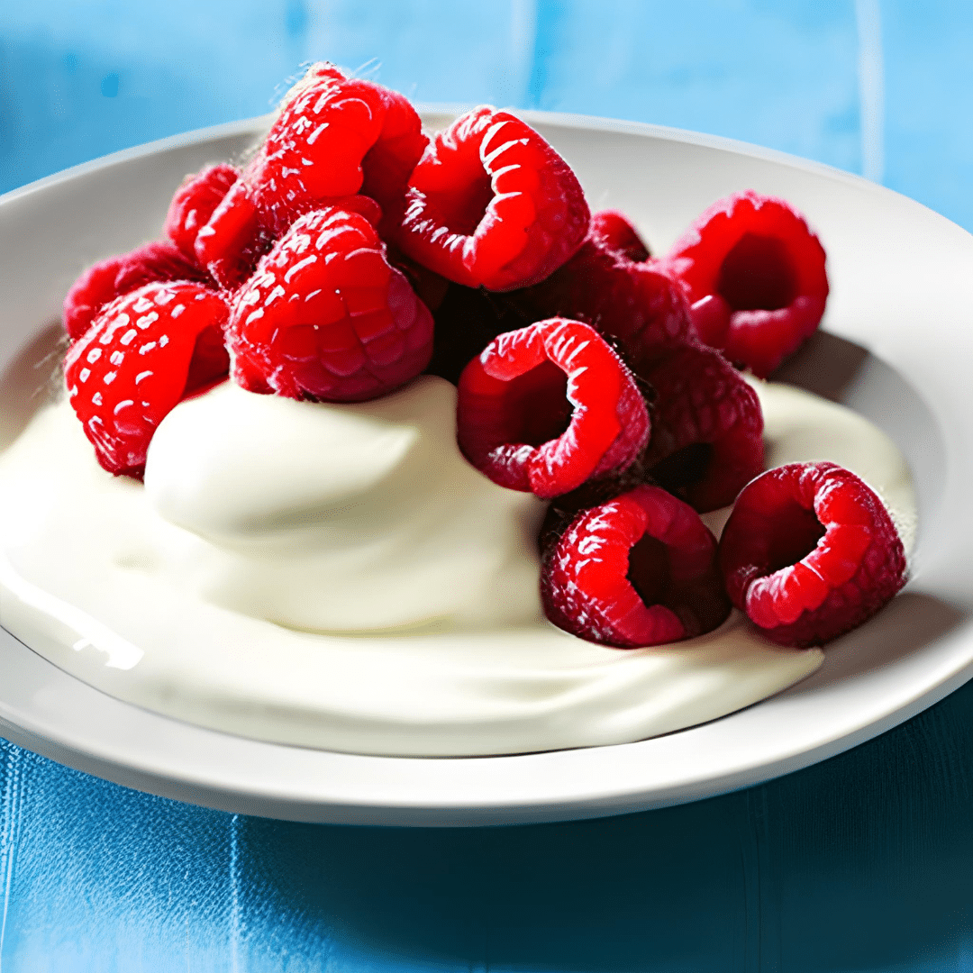 Raspberries 'n Cream