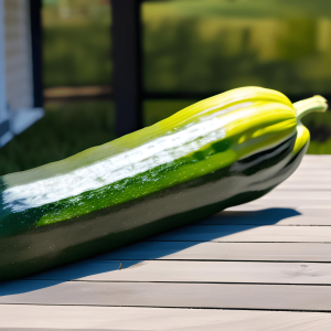 Zucchini on Porch1