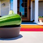 Zucchini on Porch