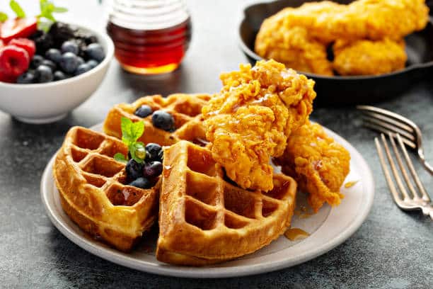 Celebrating Chicken and Waffles